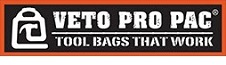 VETO PRO PAC XL EXTRA LARGE COMPACT TOOL BAG                (H:15" W:17" D:9.5")