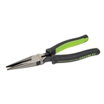GREENLEE 0351-08M LONG NOSE SIDE CUTTING PLIERS 8" WITH     MOLDED GRIP