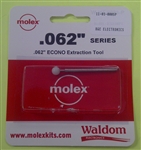 MOLEX W-HT-2023-P EXTRACTION TOOL FOR .062" TERMINALS