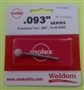 MOLEX W-HT-2054-P EXTRACTION TOOL FOR .093" TERMINALS