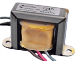 HAMMOND 124A AUDIO TRANSFORMER, 5W 10K OHMS, DESIGNED FOR   PUSH-PULL OR PHASE INVERTER TUBE DRIVER *SPECIAL ORDER*