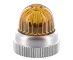 DIALIGHT 125-1193-403 AMBER OIL TIGHT UNFROSTED STOVEPIPE   LENS FOR 125 SERIES SOCKET (SEE SOCKET 125-1310-11-103)