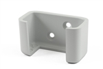 HAMMOND 1552CHGY GRAY ABS PLASTIC HOLDER / MOUNT FOR 1552C  2.6" X 1.16" X 1.28" *SPECIAL ORDER*