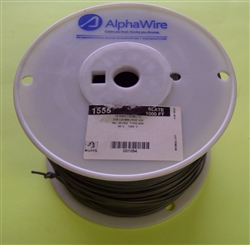 ALPHA 18AWG STRANDED GRAY HOOKUP WIRE 1555-1000GRY          (1000 FEET)
