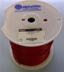 ALPHA 16AWG STRANDED RED HOOKUP WIRE 1557-1000RED           (1000 FEET) *SPECIAL ORDER*