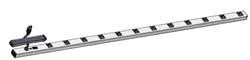 HAMMOND 1586H12A1 POWER BAR 12 OUTLET VERTICAL RACKMOUNT PDU 6' CORD, STRIP LENGTH: 60", WITH ON/OFF SWITCH