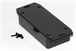 HAMMOND BLACK ABS PLASTIC ENCLOSURE W/FLANGED LID 1591ASFLBK 3.9" X 2" X 0.8" *SPECIAL ORDER*