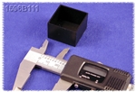 HAMMOND BLACK ABS PLASTIC POTTING BOX 1596B111              1.18" X 1.18" X 0.79" *SPECIAL ORDER*