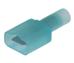 MOLEX 19004-0005 BLUE 16-14AWG .250" MALE QUICK CONNECTOR,  FULLY NYLON INSULATED, 100/PACK