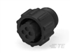 AMP TE 206060-1 CPC CONNECTOR 4 PIN INLINE PLUG (SIZE 11)