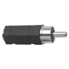 MODE 27-312-1 ADAPTER 3.5MM JACK/FEMALE TO RCA PLUG/MALE