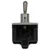 HONEYWELL 2TL1-7 TOGGLE SWITCH DPDT (ON)-OFF-(ON) 15A/125VAC, NON-LOCKING LEVER, SEALED, SCREW TERMINALS, UL CSA