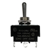 PHILMORE 30-10099 TOGGLE SWITCH SPDT (ON)-OFF-(ON), 15A @   125VAC / 10A @ 250VAC, SOLDER TERMINALS