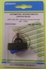 PHILMORE 30-12316 AUTOMOTIVE ROCKER SWITCH SPST ON-OFF, 30A @ 12VDC, BLUE LAMP, QC TERMINALS *NOT RATED FOR 120/220VAC*