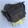 PHILMORE 30-16640 HEAVY DUTY ROCKER SWITCH DPDT ON-ON,      15A @ 125VAC / 10A @ 250VAC, QC TERMINALS