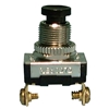 PHILMORE 30-457 MOMENTARY PUSH BUTTON SWITCH SPST OFF-(ON), 6A @ 120VAC / 3A @ 240VAC, BLACK BUTTON, SCREW TERMINALS