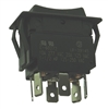 PHILMORE 30-695 HEAVY DUTY ROCKER SWITCH DPDT (ON)-OFF-(ON), 20A @ 125VAC / 10A @ 277VAC, QC TERMINALS