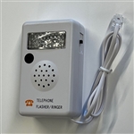 GC 30-7525 VISUAL TELEPHONE ALERT STROBE FLASHER ** ANALOG  TELEPHONE LINE ONLY, NOT COMPATIBLE WITH PBX/DIGITAL **