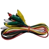 MODE 33-210-0 ALLIGATOR CLIP LEAD SET, 18" LONG 10/PACK     (2 EACH: RED/BLACK/WHITE/GREEN/YELLOW)