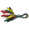 MODE 33-220-0 HEAVY DUTY ALLIGATOR CLIP LEAD SET, 24" LONG  10/PACK (2 EACH: RED/BLACK/WHITE/GREEN/YELLOW)