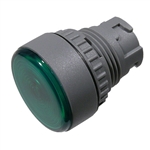 MODE 44-740G-0 PILOT LAMP, 22MM DIAMETER, 29MM GREEN FLAT   LENS ** 44-700-0 / 44-703-0 REQUIRED & NOT INCLUDED **
