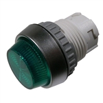 MODE 44-741G-0 PILOT LAMP, 22MM DIAMETER, 22.5MM GREEN TAPERED LENS ** 44-700-0 / 44-703-0 REQUIRED & NOT INCLUDED **