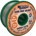 MG CHEMICALS 4901-227G SN99 NO CLEAN SOLDER WIRE 2.2% FLUX  CORE 0.81 MM (0.032 IN) 227G (0.5 LB) 21AWG *SPECIAL ORDER*