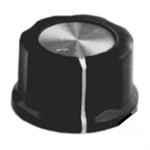 MODE 54-234-2 FLANGED KNOB WITH ALUMINUM INSERT & SET SCREW (27MM X 16MM), 2/PACK