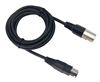 PHILMORE 71-1570 BALANCED 3 PIN XLR MICROPHONE CABLE, MALE TO FEMALE, 6' LENGTH