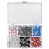 MODE 73-005-1 WIRE FERRULE ASSORTMENT KIT (180-PIECE): CONTAINS 30 OF EACH PINK / WHITE / BLUE / RED / GRAY / BLACK