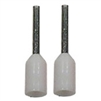 MODE 73-514-100 WIRE FERRULE 22AWG / 2.6MM WHITE, 100/PACK  (SUGGESTED TOOL: 84-194-1 SELF ADJUSTING FOR 28AWG-10AWG)