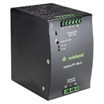 WIELAND 81.000.6134.0 WIPOS P1 48-5 48VDC 5AMP DIN RAIL     MOUNT SWITCHING POWER SUPPLY *SPECIAL ORDER*