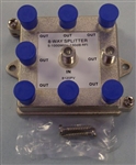 PHILMORE 8120PV HIGH "Q" 8 WAY CATV SPLITTER, 5MHZ TO 1GHZ, F TYPE PORTS WITH WEATHER CAP