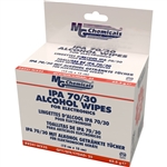 MG CHEMICALS 8241-WX25 70/30 ISOPROPYL ALCOHOL WIPES        (25 WIPES: 5" X 6" EACH) *SPECIAL ORDER*