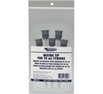MG CHEMICALS 8MT-25 MIXING-TIPS (5 PACK) FOR 25ML CARTRIDGE SYSTEMS