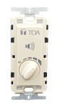 TOA AT-303AP 30W FLUSH-MOUNTED WALL ATTENUATOR, VOLUME      CONTROL *SPECIAL ORDER*