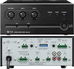 TOA BG-220 CU 20W THREE INPUTS MIXER / AMPLIFIER, ONE MIC,  TWO LINE INPUTS, MOH OUTPUT, 4 OHM, 25V, 70V *SPECIAL ORDER*