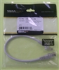 SIGNAMAX C5E-114GY-1FB CAT5E GRAY PATCH CORD WITH SNAG-PROOF BOOT, 12" LENGTH