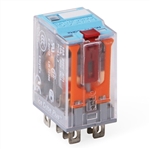 RELECO C7-A20FX/DC12V RELAY 12VDC DPDT 8 PIN,               10A@250VAC/30VDC WITH FREE WHEELING DIODE