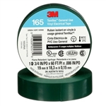 3M COLOURFLEX GREEN COLOUR CODING VINYL ELECTRICAL TAPE,    18.3 METER ROLL **NOT CSA RATED**
