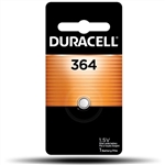 DURACELL D364 1.5V SILVER OXIDE WATCH BATTERY (SR60, SR621SW, V364, KS364, RW320, 354-1W, 280-34, SB-AG EQUIVALENT)