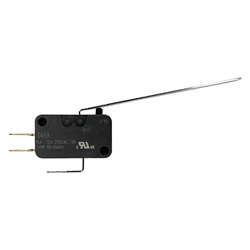 CHERRY D45LR1ML SUBMINIATURE LIMIT SWITCH WITH LEVER, SPDT  NC/NO, 15A @ 125VAC/250VAC, QC TERMINALS, MICRO SWITCH