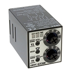IDEC GT3W-A11AF20N DUAL ON/OFF TIMER 100-240VAC 0.1S-6HR,   ASYMMETRIC-INDEPENDANT ON/OFF, 2 POTENTIOMETERS