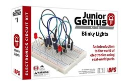 BPS BUSBOARD JRG01-KIT BLINKY LIGHTS KIT, BUILD ELECTRONIC  CIRCUITS TO LEARN HOW LEDS AND TRANSISTORS WORK