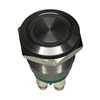 BULGIN MPI002/TERM/GN GREEN LIGHTED VANDAL RESISTANT PUSH   BUTTON SWITCH, SPST-NO OFF-(ON), SCREW TERMINALS