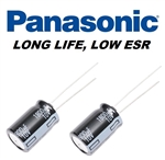 PANASONIC N330UF6.3VR RADIAL ELECTROLYTIC CAPACITOR 330UF 6.3V (6.3MM X 11.2MM) LOW ESR 10000H AT 105C MFR# EEU-FR0J331