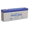 POWERSONIC PS-1238F1 12V 3.8AH SLA BATTERY WITH .187" TABS  *SPECIAL ORDER*