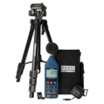REED R8070SD-KIT2 DATA LOGGING SOUND METER WITH TRIPOD, SD  CARD AND POWER ADAPTER