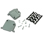 SPC14939 45 DEGREE ENTRY 25 PIN PLASTIC HOOD,               COMES WITH GROMMETS