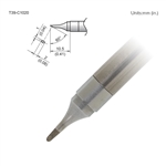 HAKKO T39-C1020 BEVEL TIP 1 X 2MM/60 DEGREES X 10.5MM,      FOR THE FX-971 SOLDERING STATION *SPECIAL ORDER*